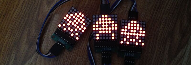 Max7219 LED matrix from clojure